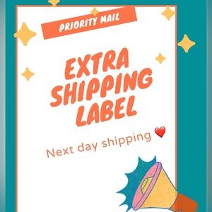 Extra shipping label